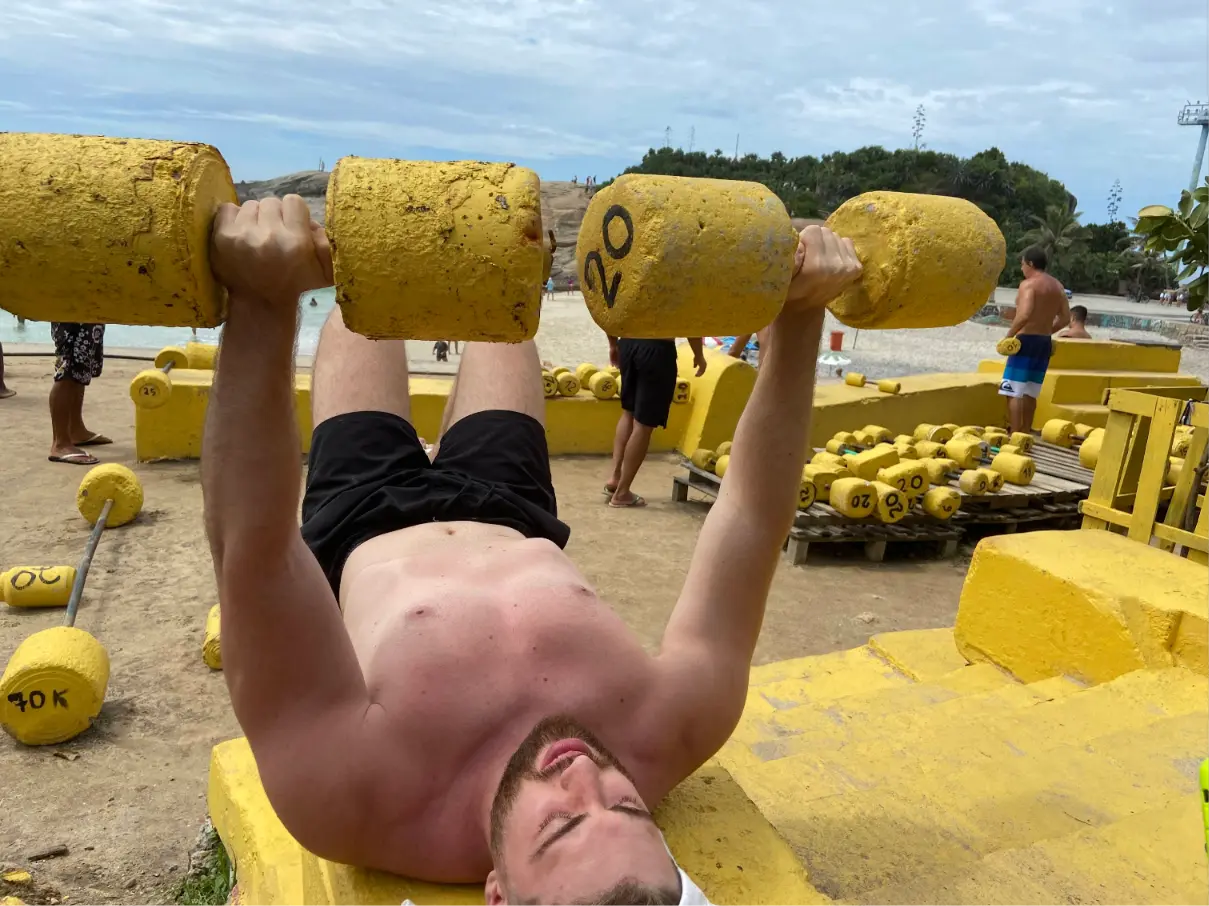 Copacabana, Rio de Janeiro outdoor gym - photo 2