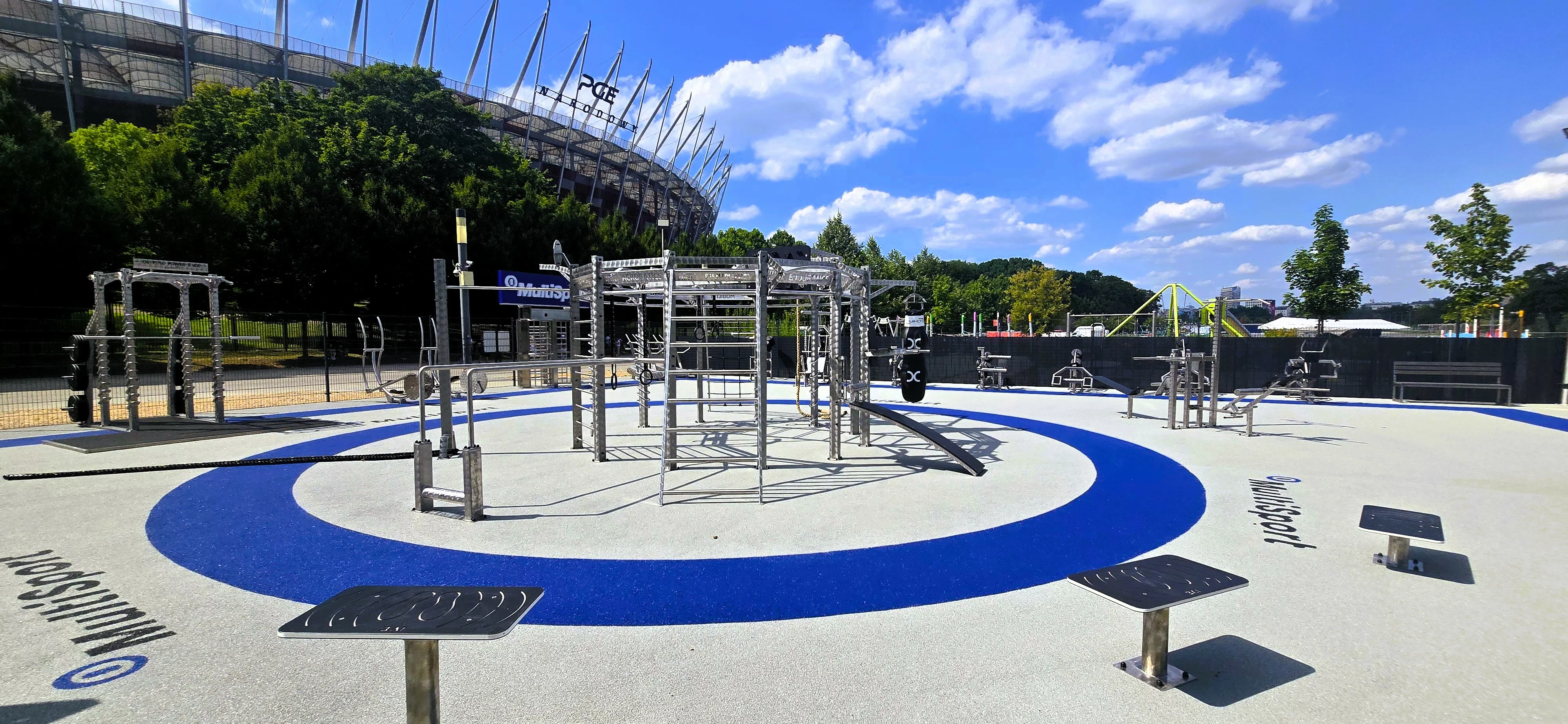 PGE Narodowy, Warsaw outdoor gym - photo 1