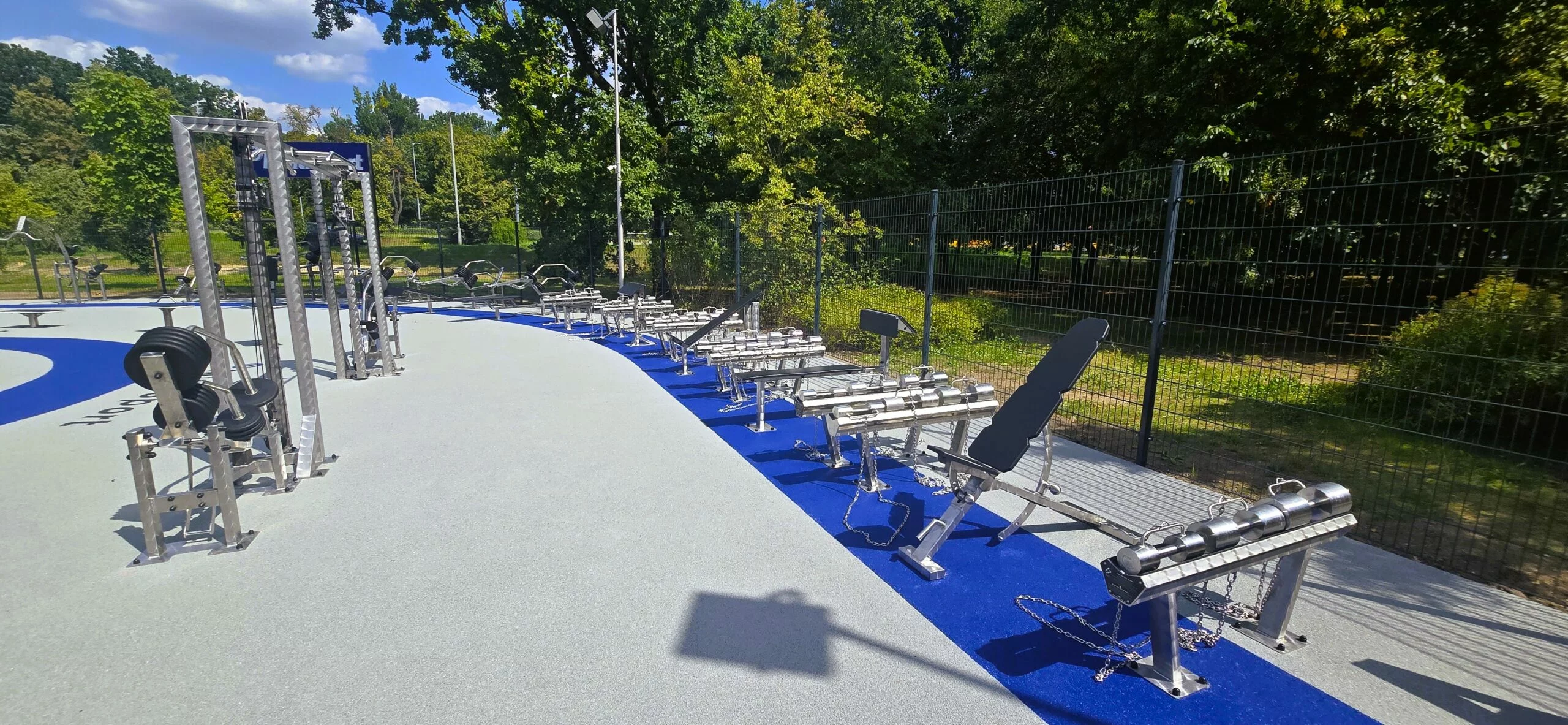 PGE Narodowy, Warsaw outdoor gym - photo 2